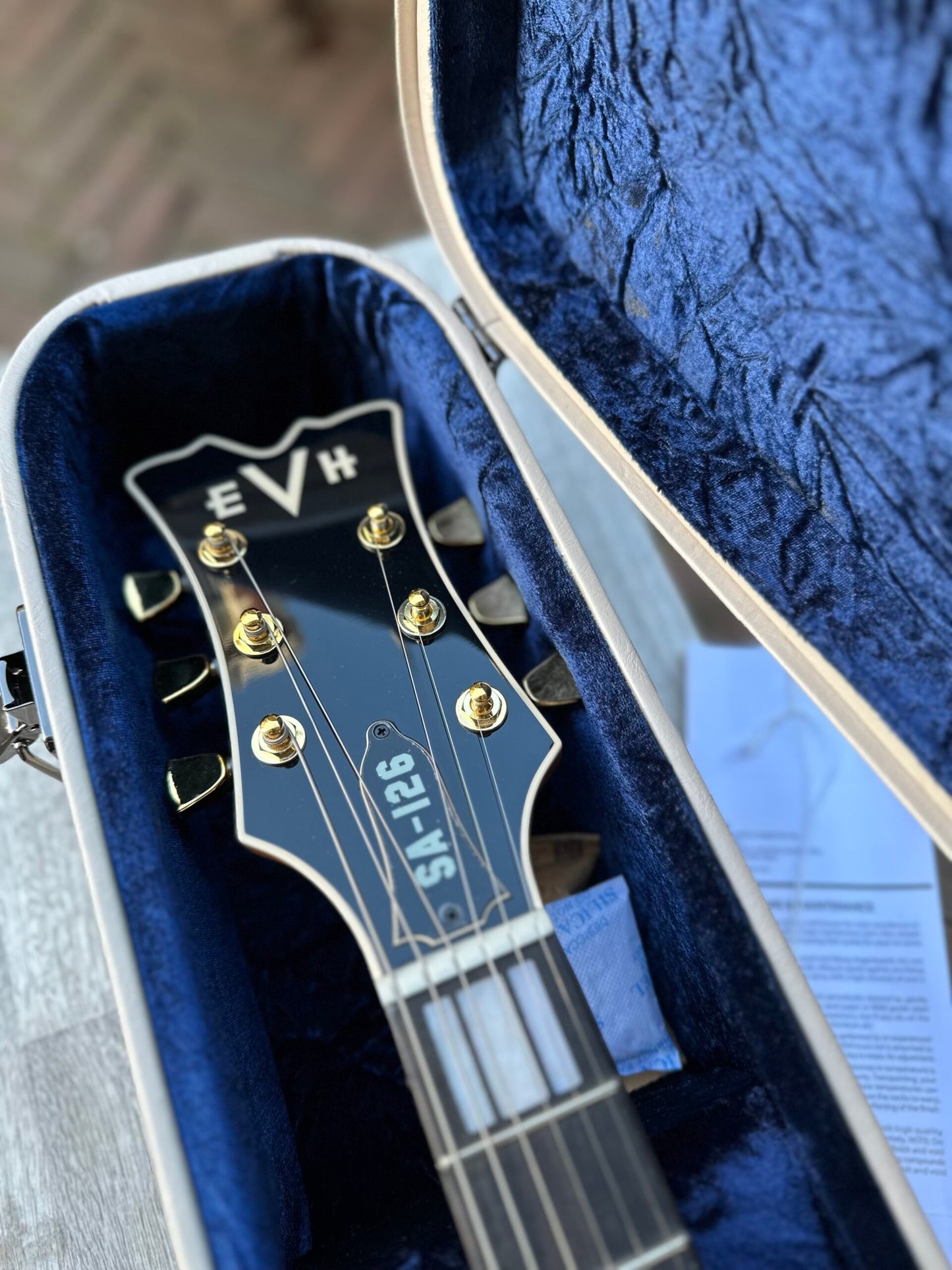 EVH SA 126 QM Tabaccosunburst