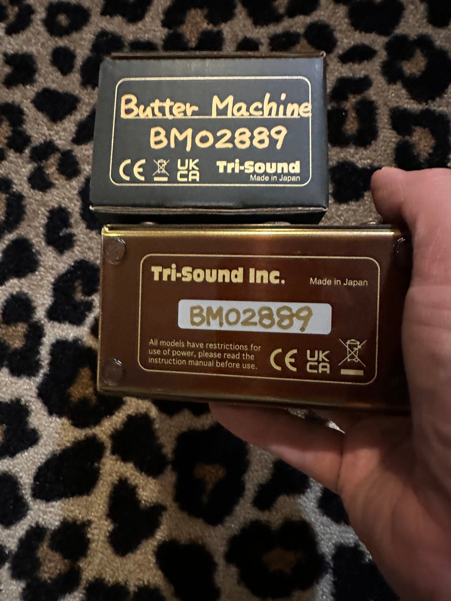 VEMURAM  BUTTER MACHINE MICHAEL LANDAU SIGNATURE