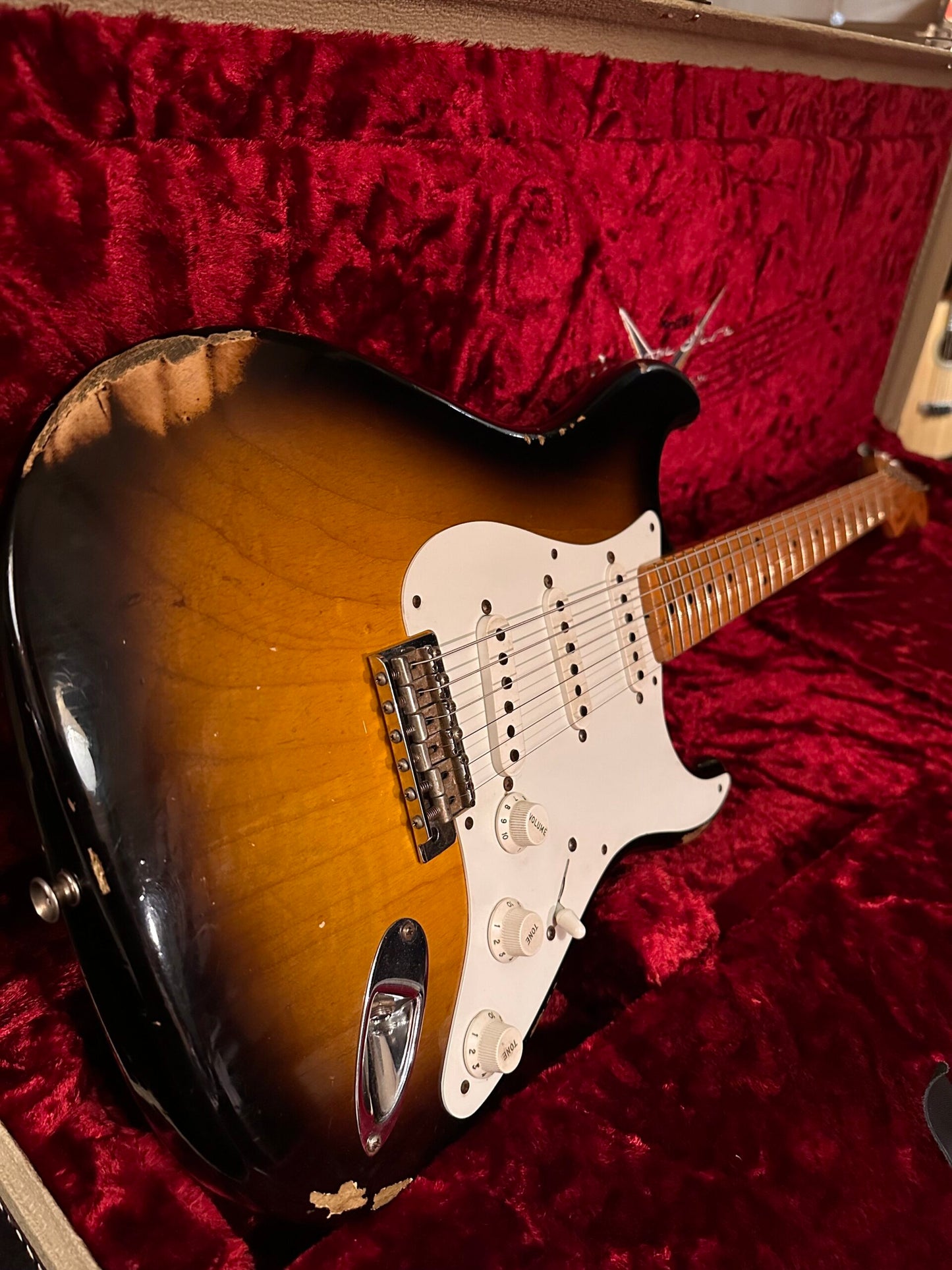 2015 FENDER  55 CUSTOM SHOP RELIC STRATOCASTER limited edition