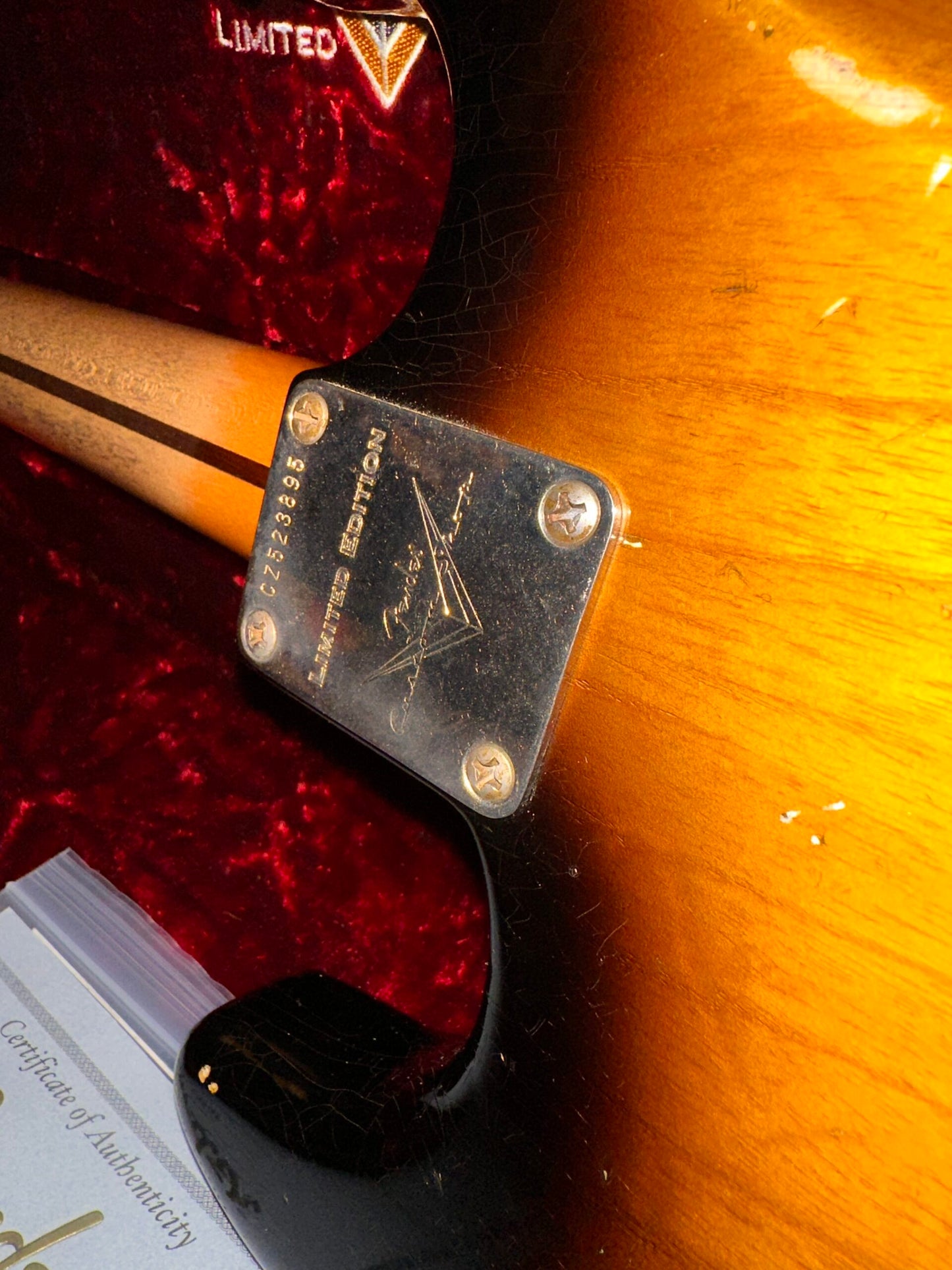 2015 FENDER  55 CUSTOM SHOP RELIC STRATOCASTER limited edition