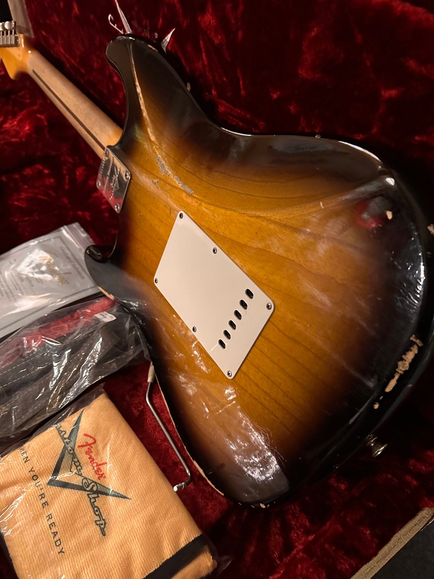 2015 FENDER  55 CUSTOM SHOP RELIC STRATOCASTER limited edition