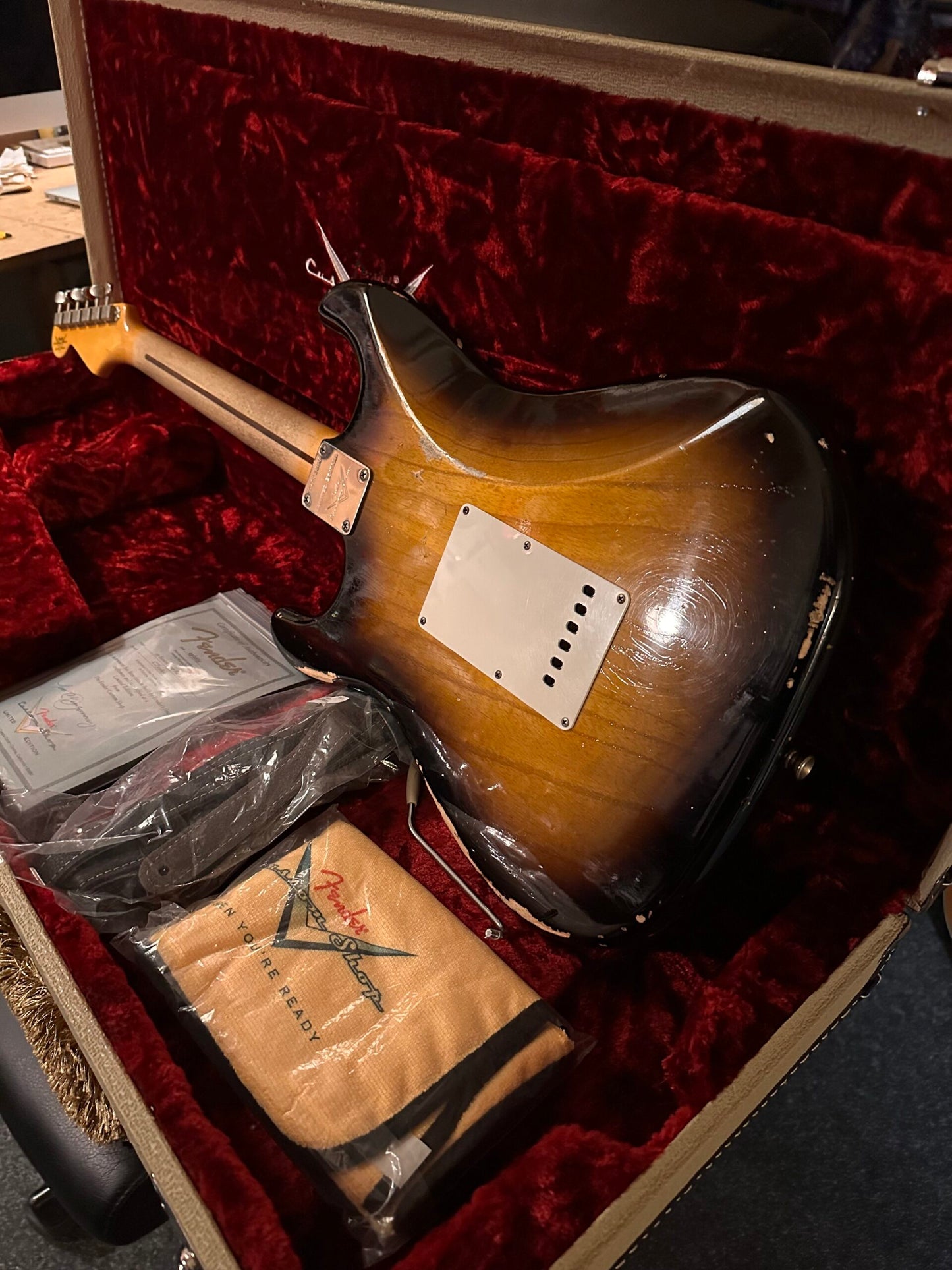 2015 FENDER  55 CUSTOM SHOP RELIC STRATOCASTER limited edition