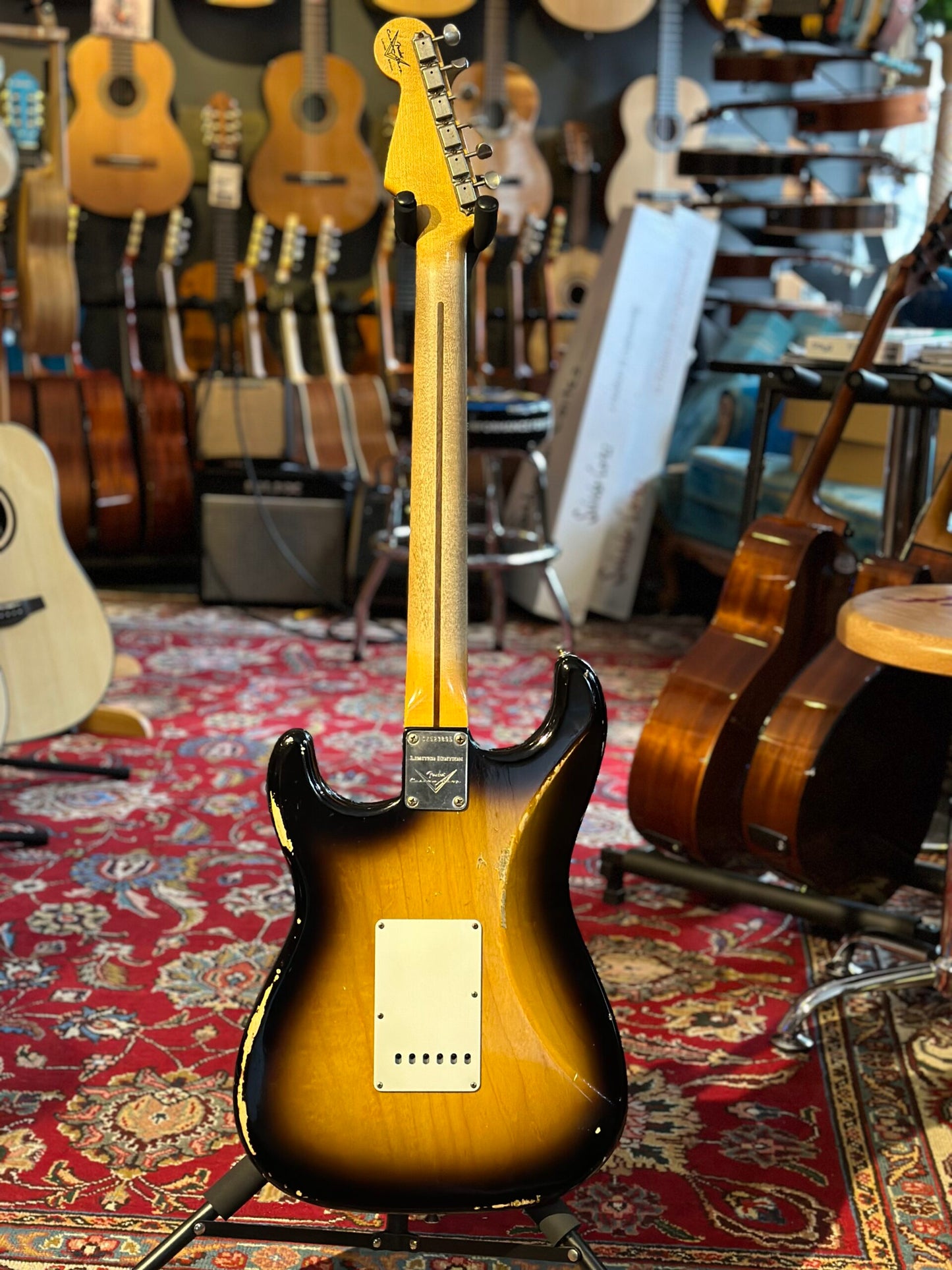 2015 FENDER  55 CUSTOM SHOP RELIC STRATOCASTER limited edition