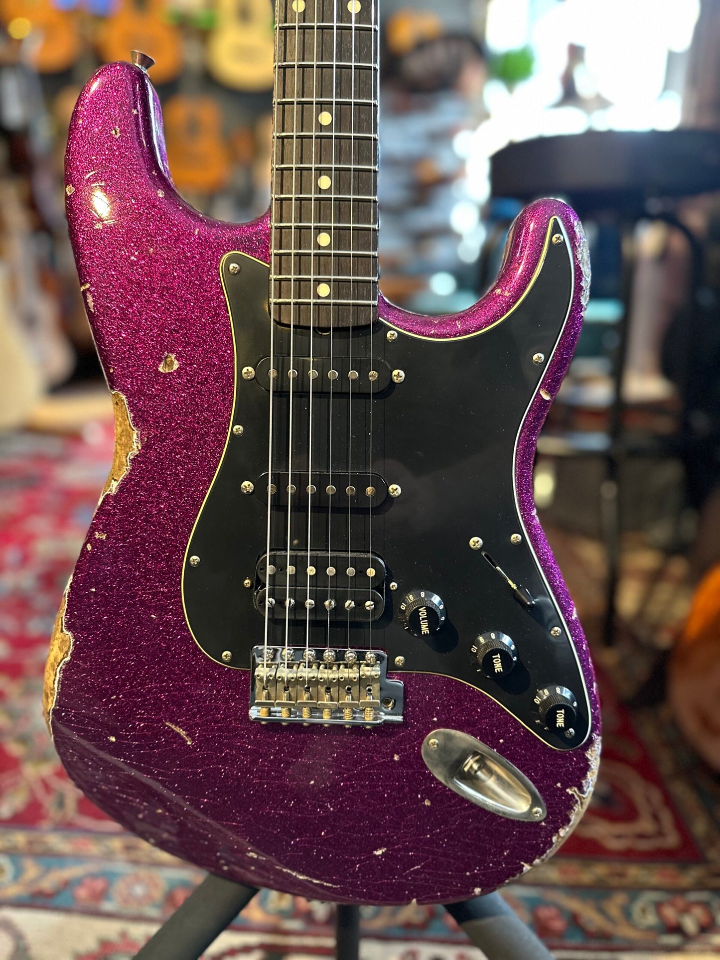 DELTONE S-STYLE PURPLE HAZE SPARKLE AGED