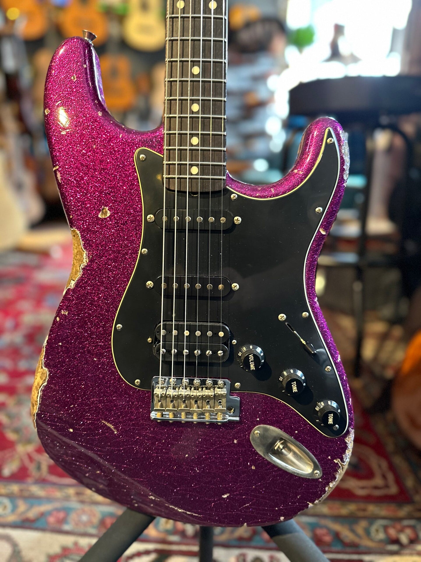 DELTONE S-STYLE PURPLE HAZE SPARKLE AGED