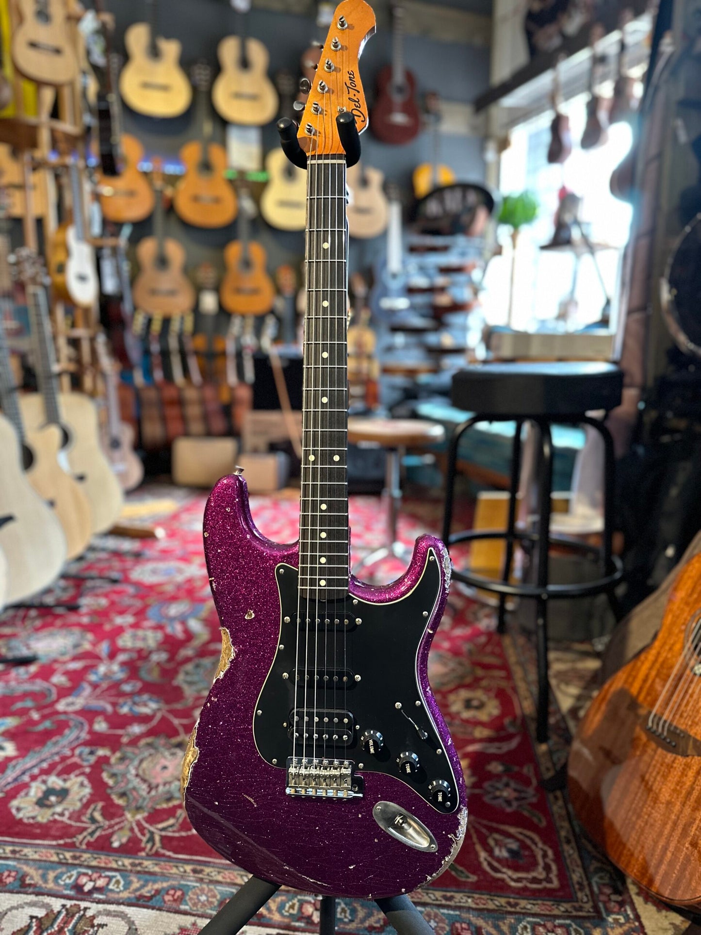 DELTONE S-STYLE PURPLE HAZE SPARKLE AGED