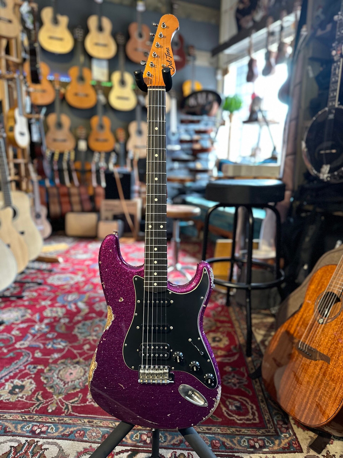 DELTONE S-STYLE PURPLE HAZE SPARKLE AGED