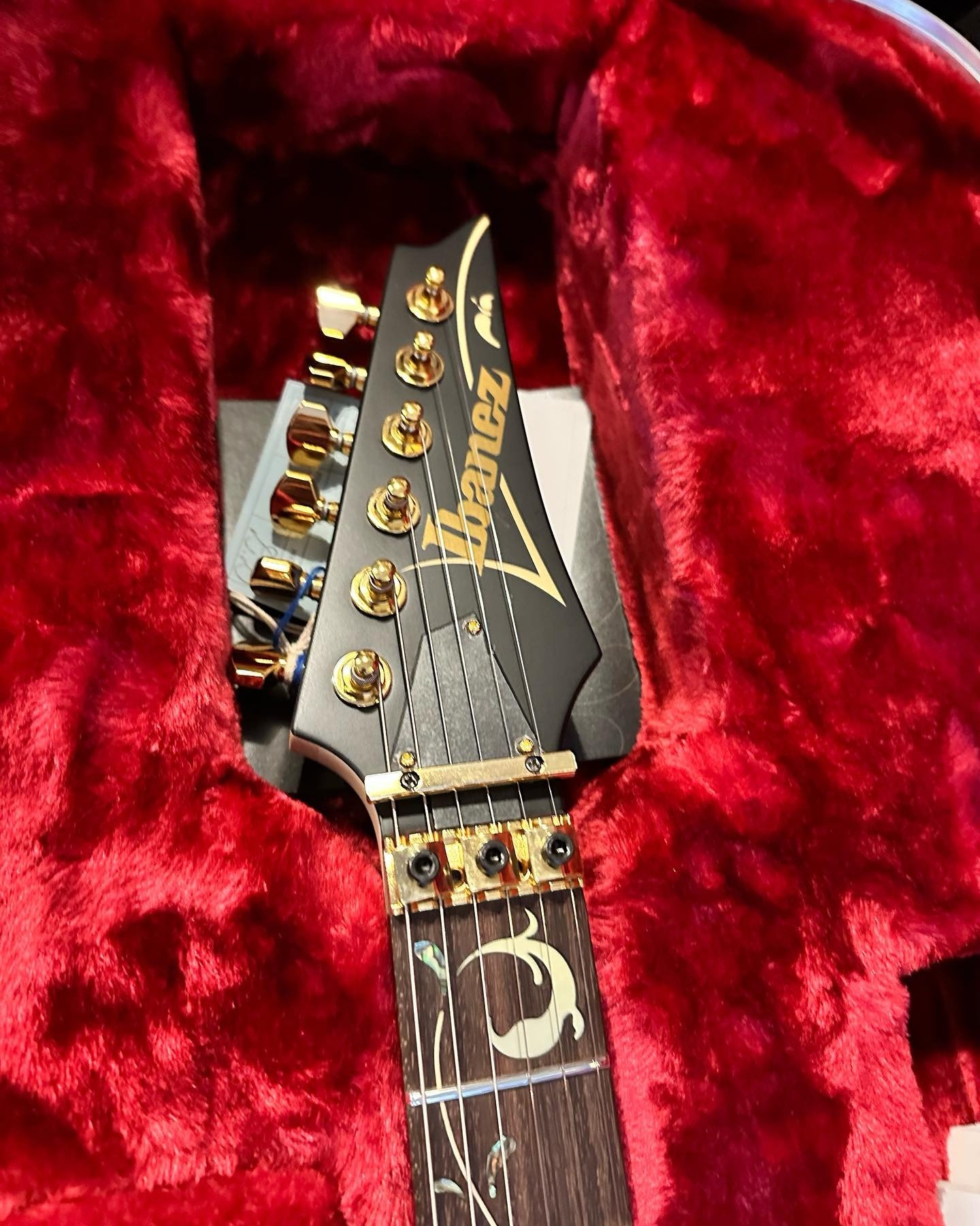 Ibanez PIA3761-XB Onyx Black Steve Vai Signature