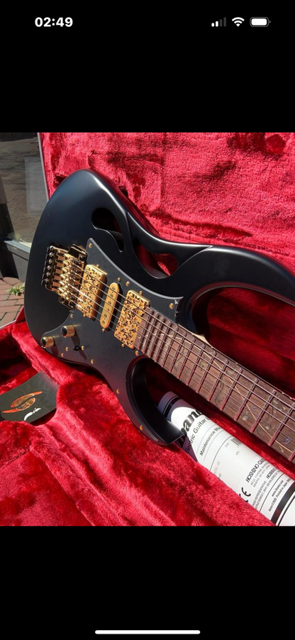 Ibanez PIA3761-XB Onyx Black Steve Vai Signature