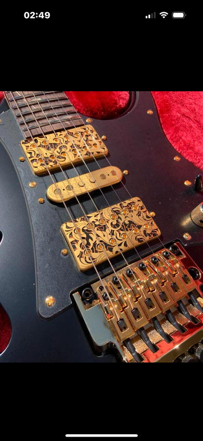 Ibanez PIA3761-XB Onyx Black Steve Vai Signature