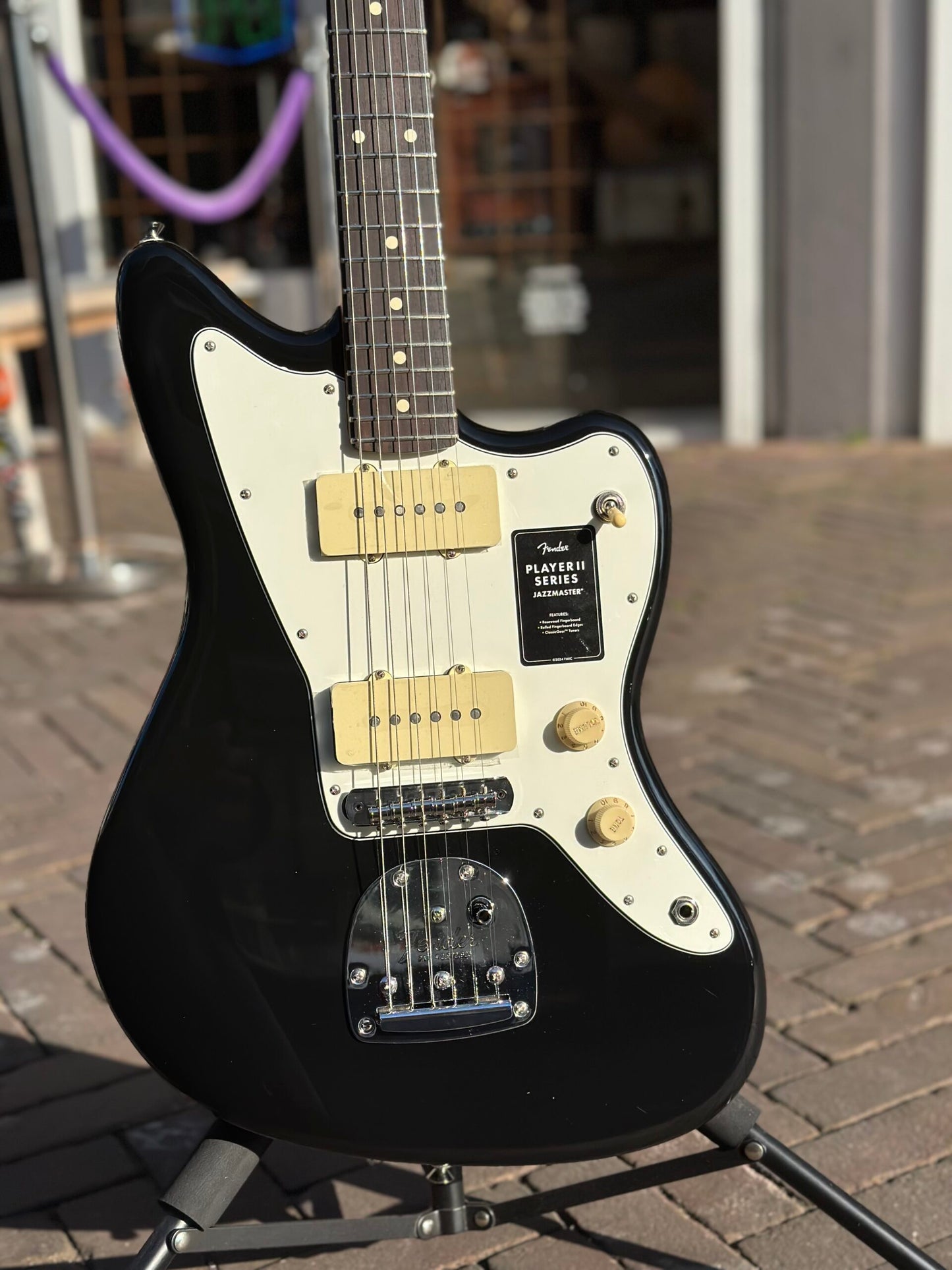 FENDER JAZZMASTER PLAYER 2 BLACK