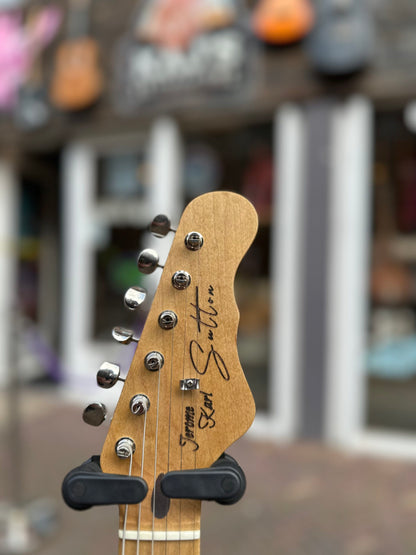 SUTTON GUITARS S-STYLE NATURAL ASH