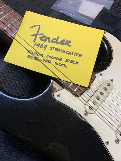 FENDER 1969 Stratocaster vintage black rw