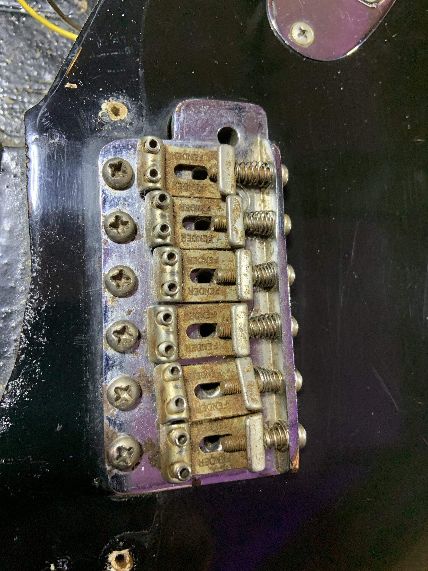 FENDER 1969 Stratocaster vintage black rw