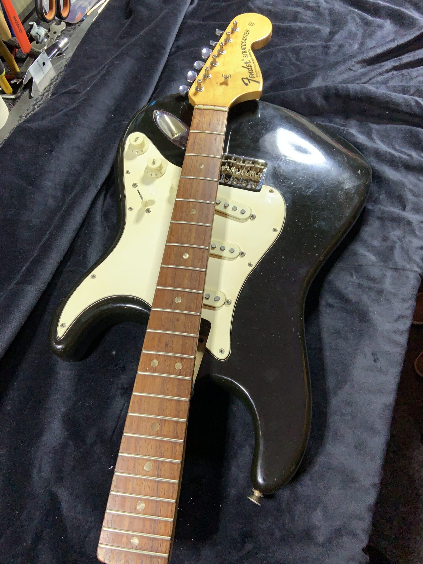 FENDER 1969 Stratocaster vintage black rw