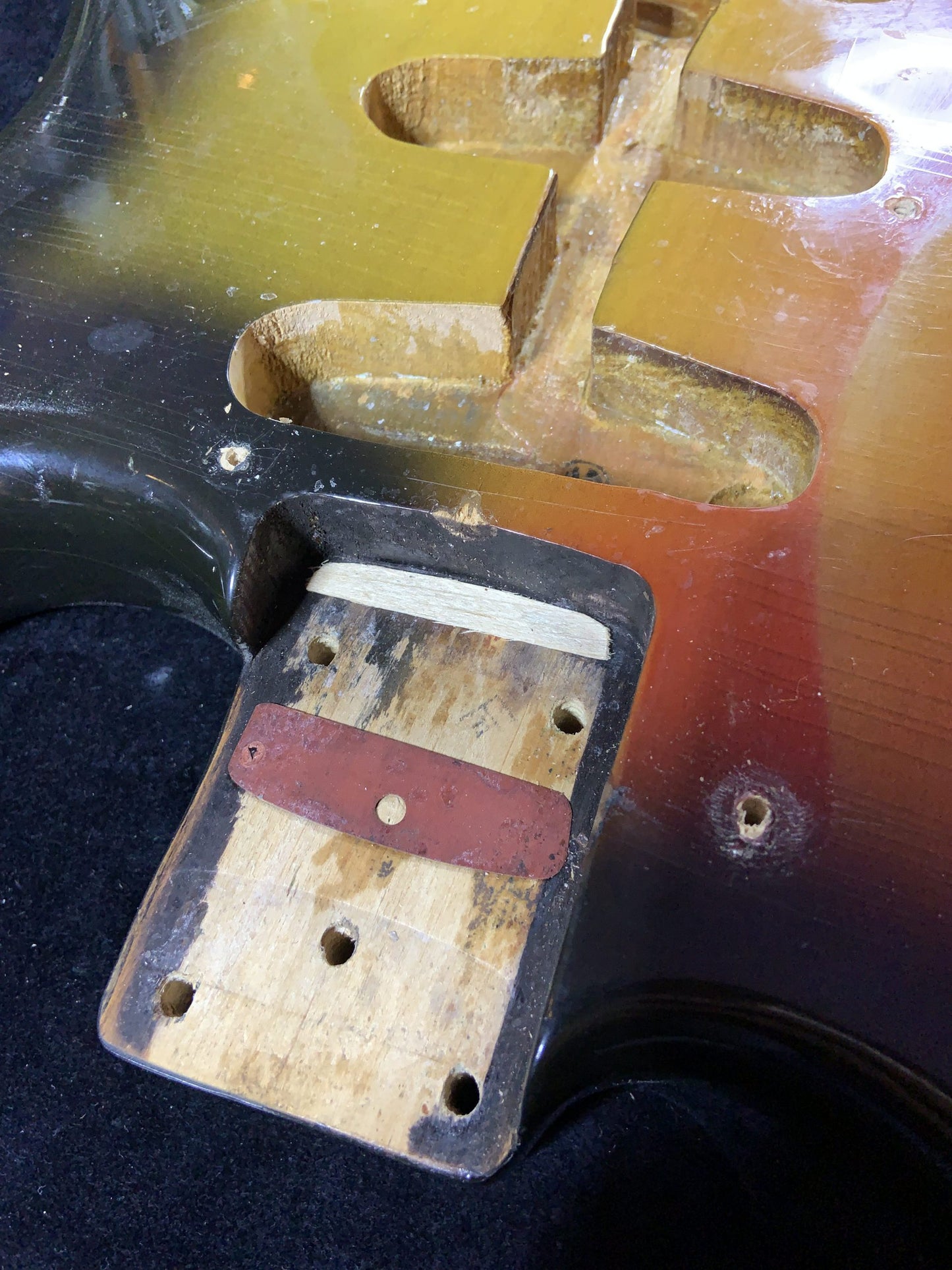 -1970 FENDER STRATOCASTER SUNBURST HARDTAIL