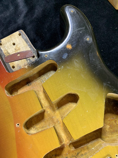 -1970 FENDER STRATOCASTER SUNBURST HARDTAIL