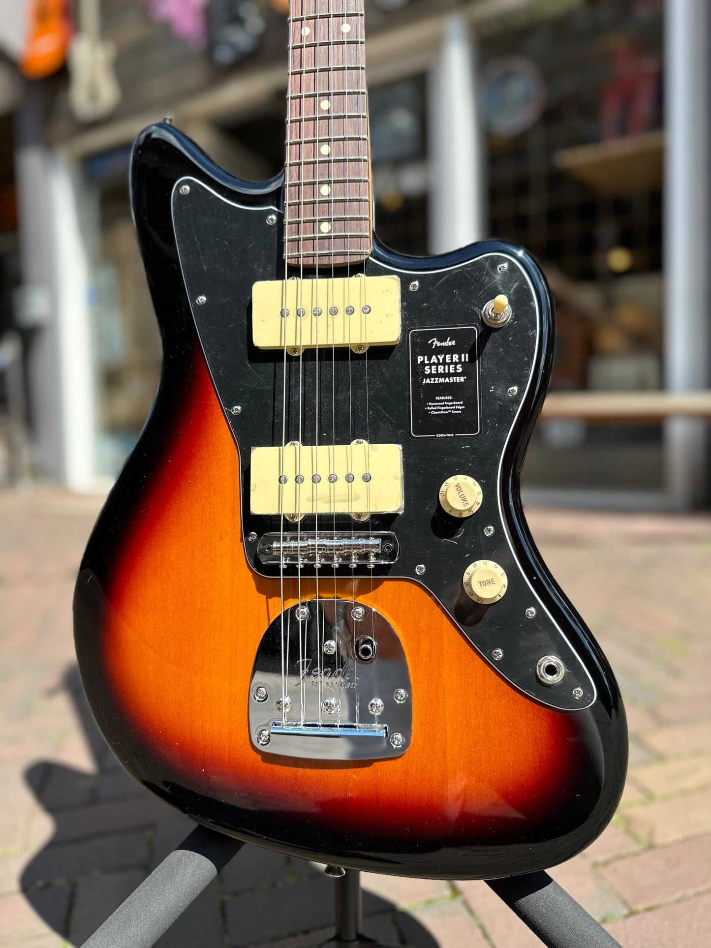 FENDER PLAYER II JAZZMASTER SUNBURST