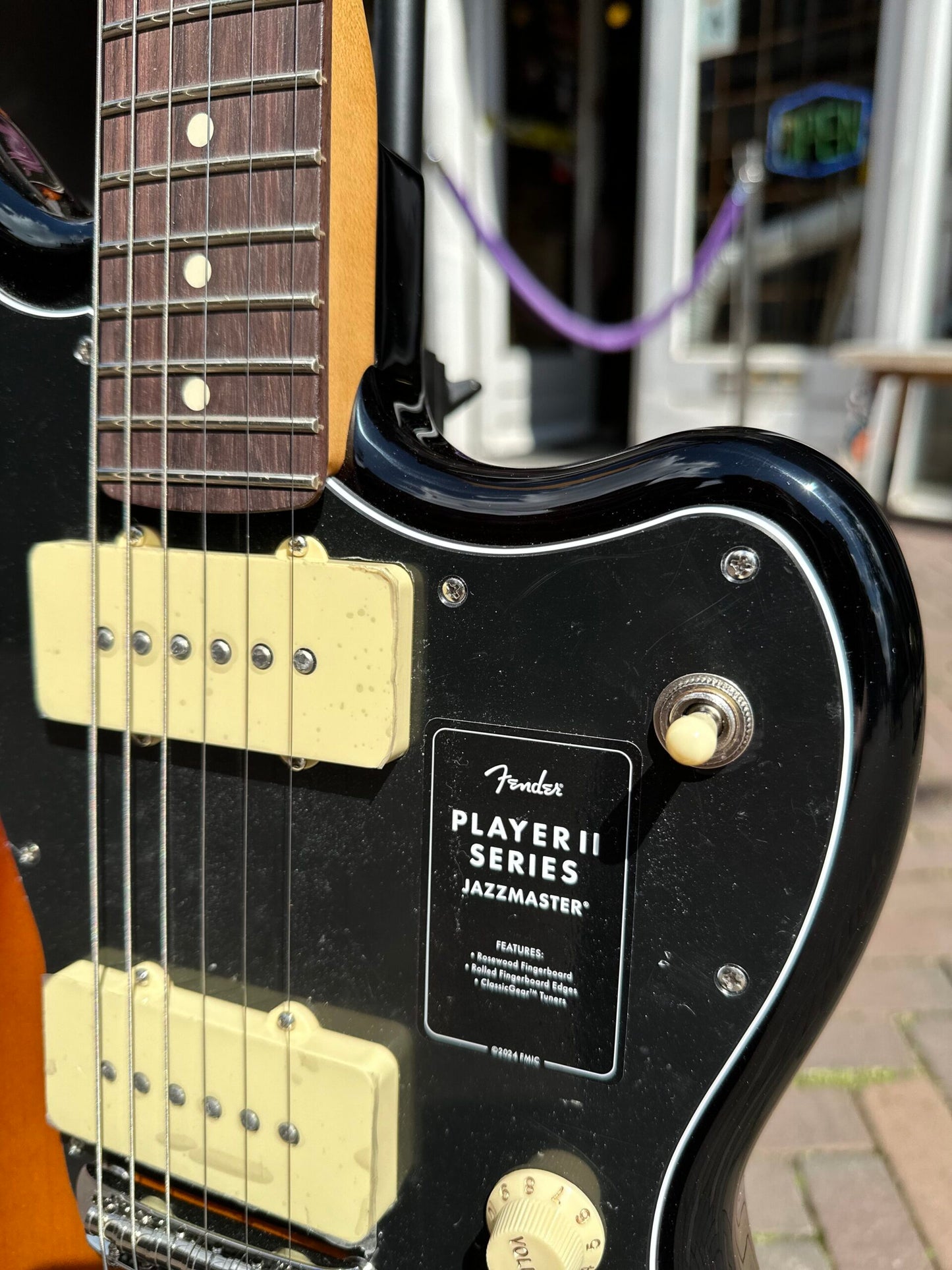 FENDER PLAYER II JAZZMASTER SUNBURST