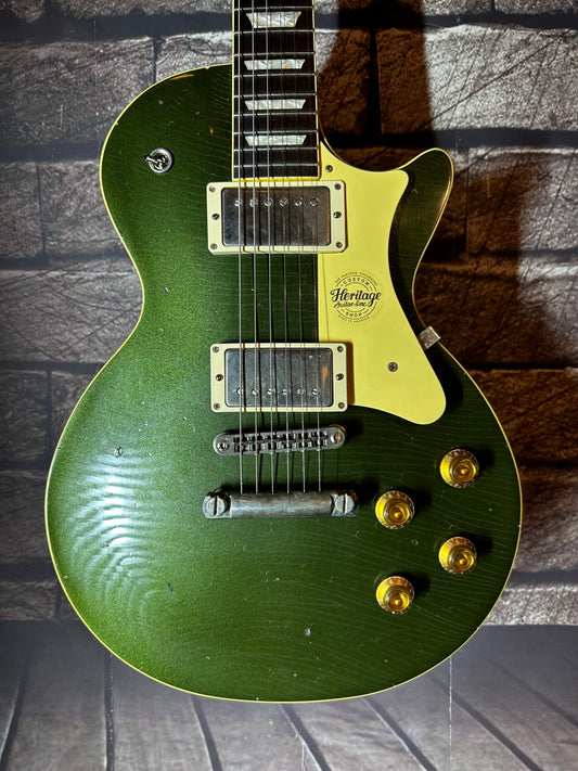 HERITAGE H150 CUSTOM CORE  COLLECTION AGED CADILLAC GREEN