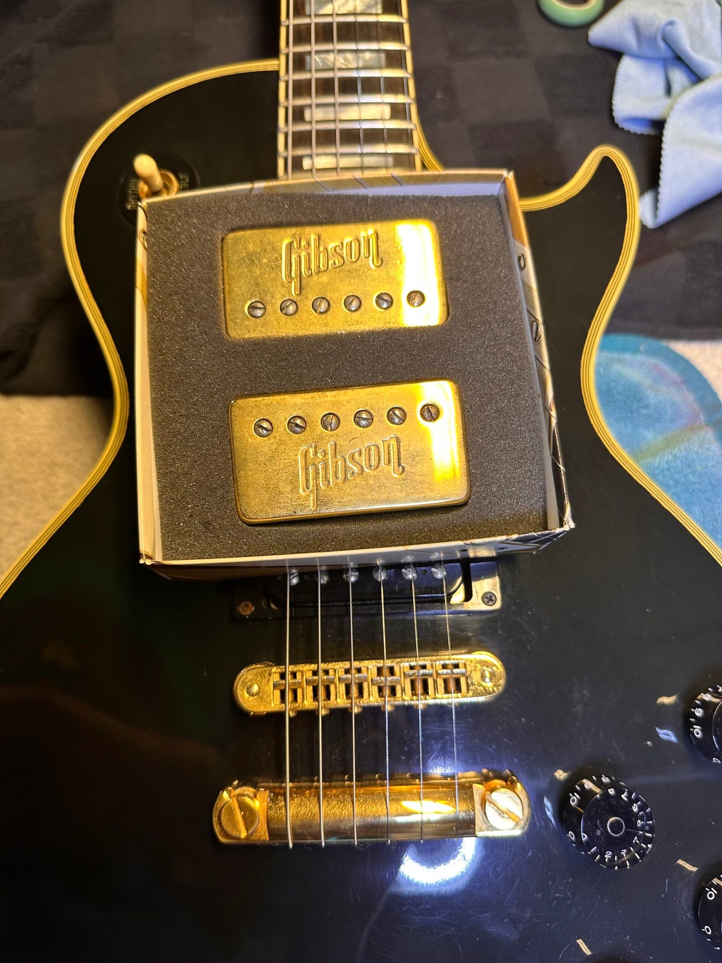1972 Gibson Les Paul Custom ref. black beauty