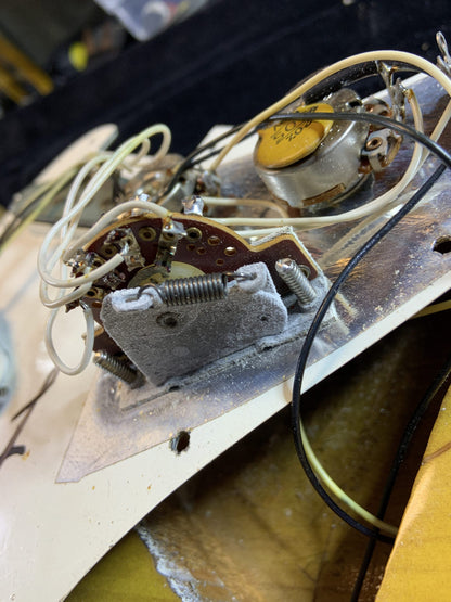 1972 Fender stratocaster custom colour Olympic White m/n vintage