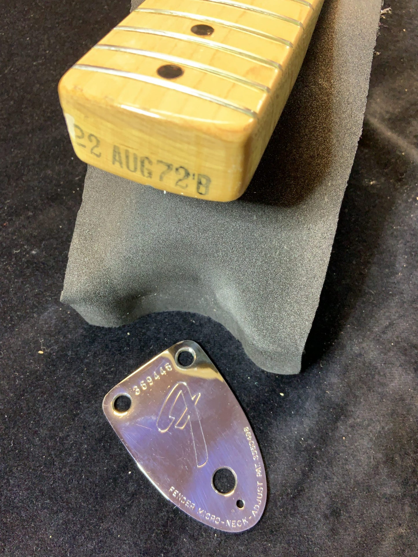 1972 Fender stratocaster custom colour Olympic White m/n vintage