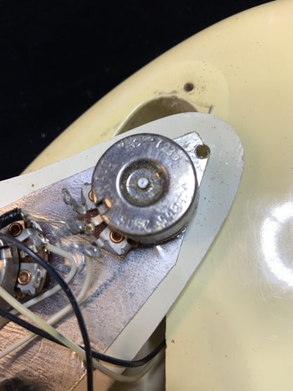 1972 Fender stratocaster custom colour Olympic White m/n vintage