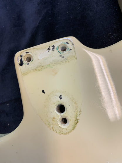 1972 Fender stratocaster custom colour Olympic White m/n vintage