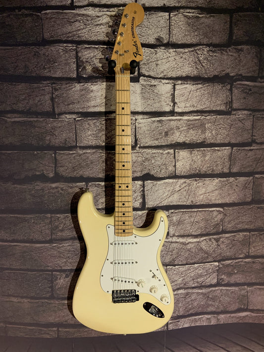 1972 Fender stratocaster custom colour Olympic White m/n vintage