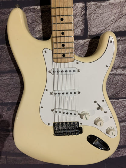 1972 Fender stratocaster custom colour Olympic White m/n vintage