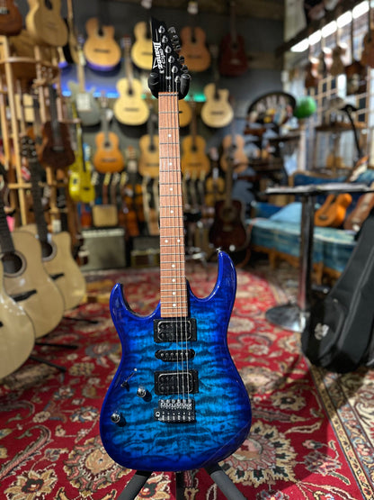 IBANEZ GIO GRX70Q TRANS BLUE BURST LEFTY