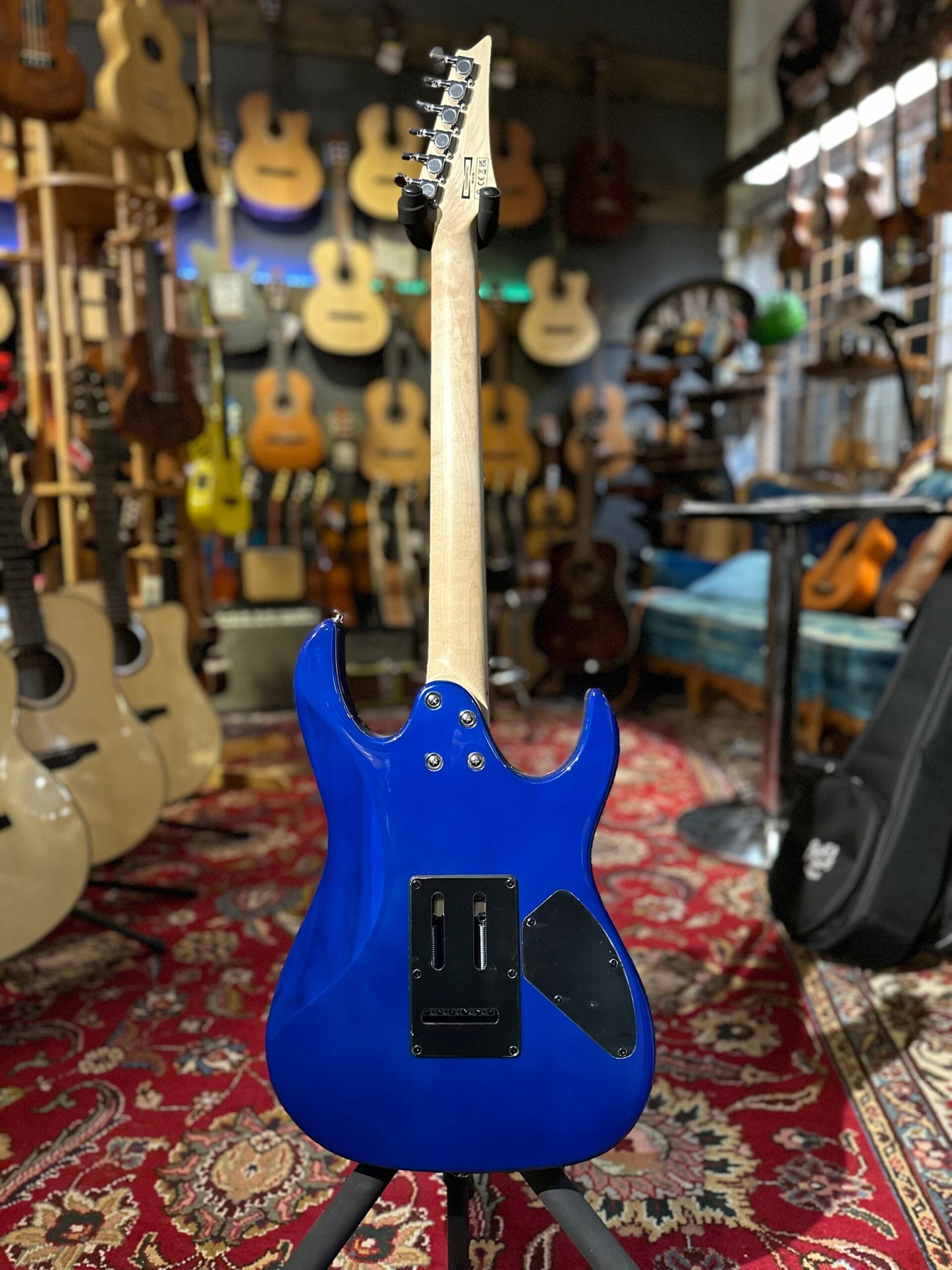 IBANEZ GIO GRX70Q TRANS BLUE BURST LEFTY