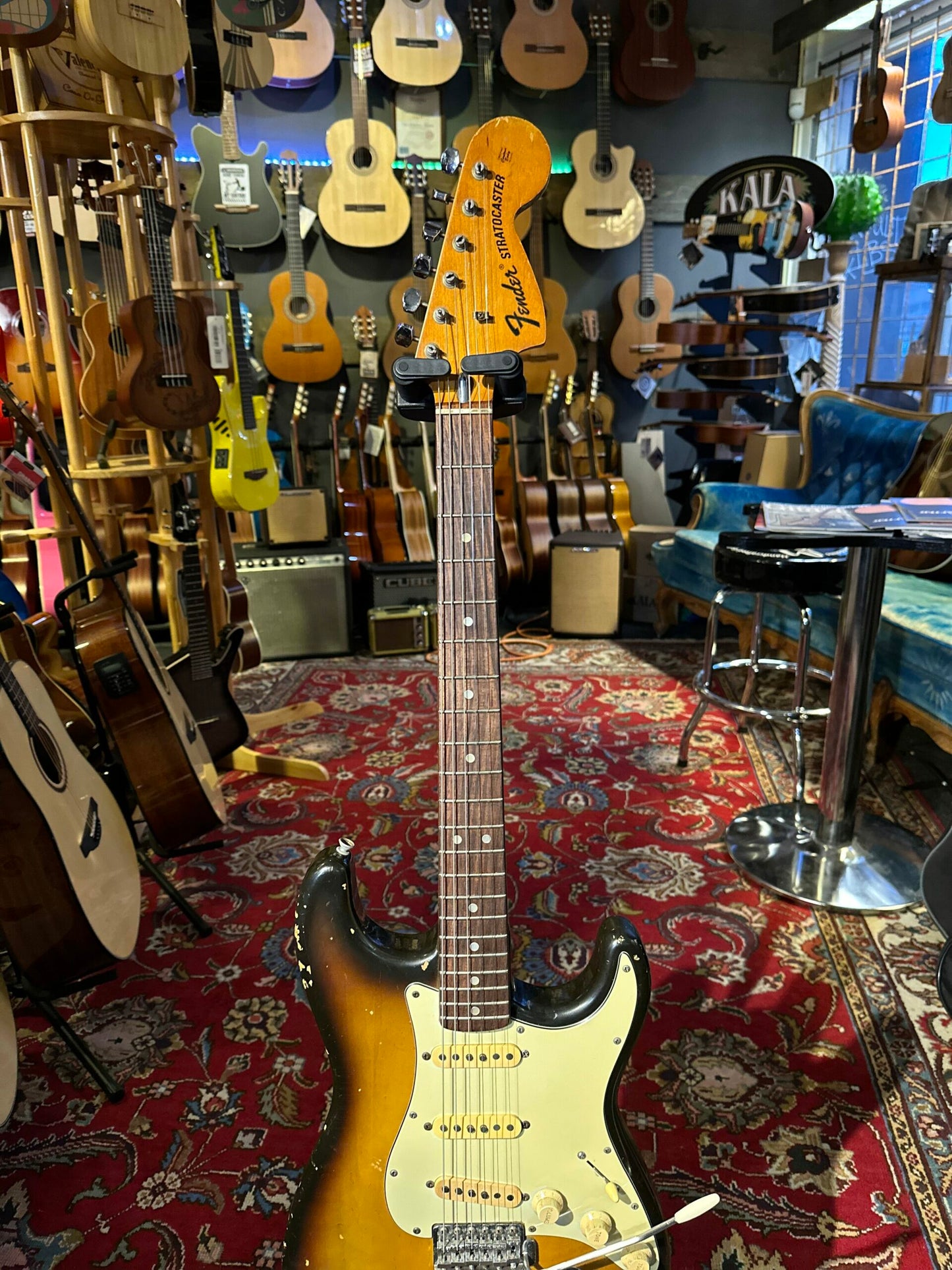 1972 Fender stratocaster sunburst