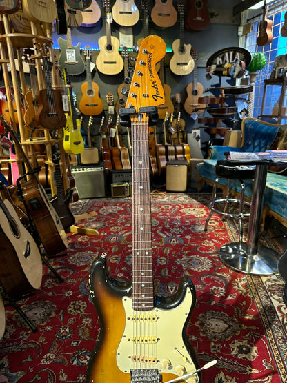 1972 Fender stratocaster sunburst