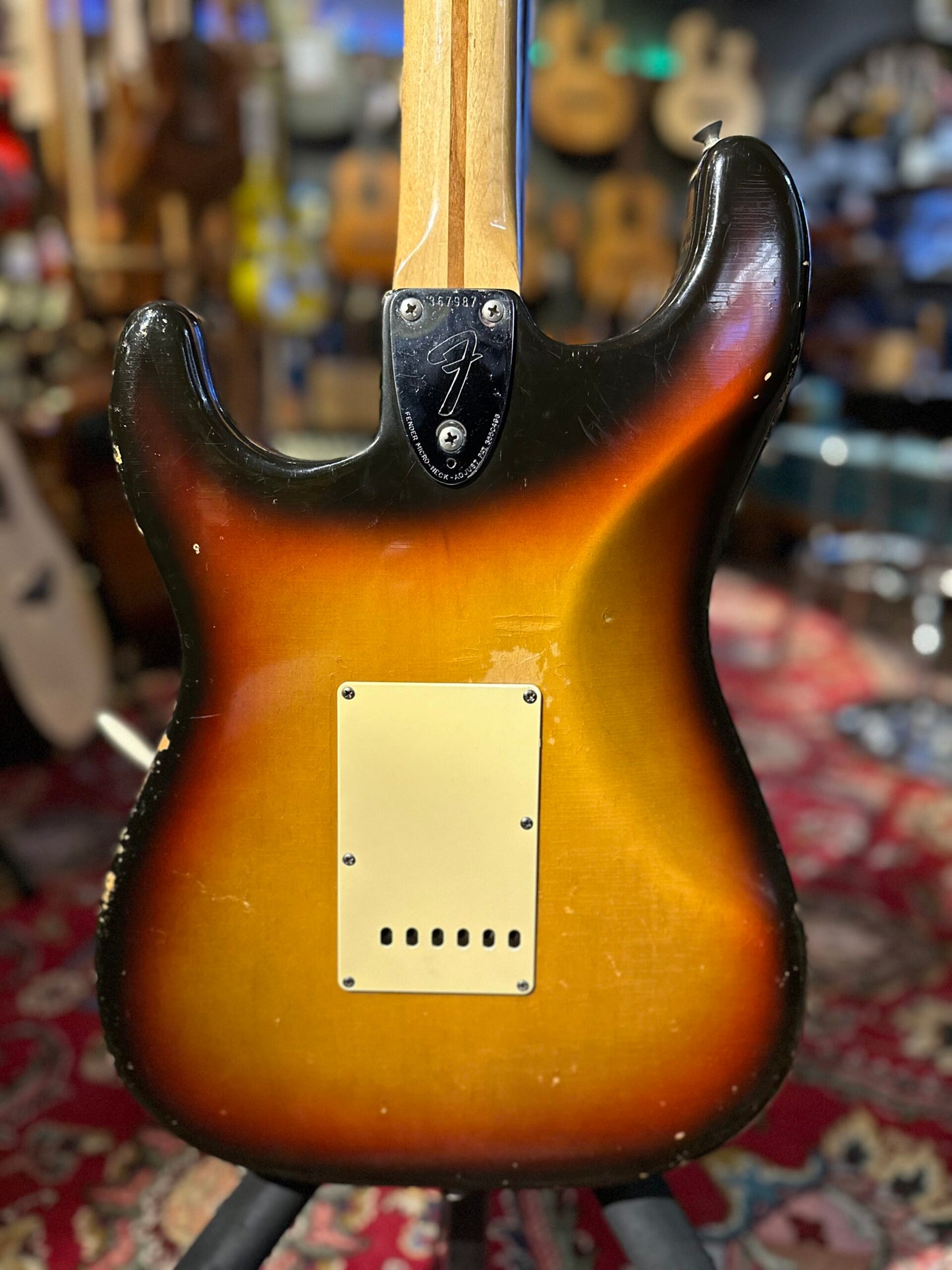 1972 Fender stratocaster sunburst