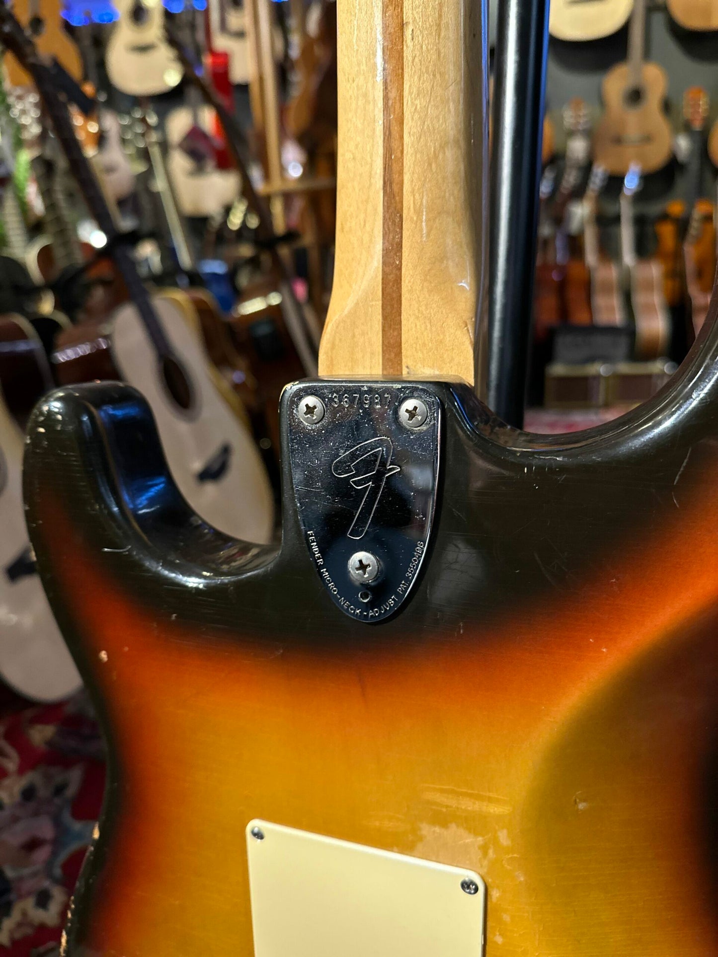 1972 Fender stratocaster sunburst