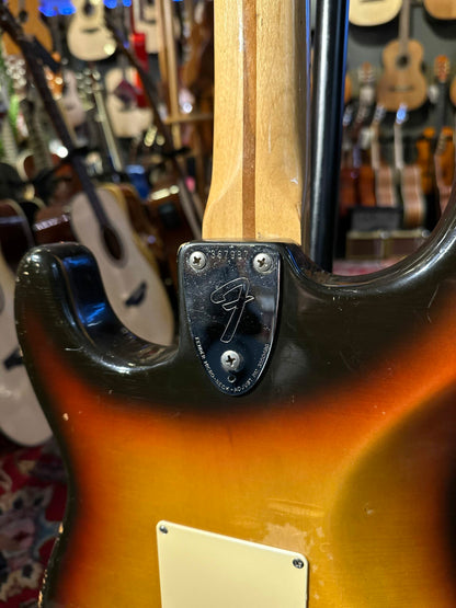 1972 Fender stratocaster sunburst