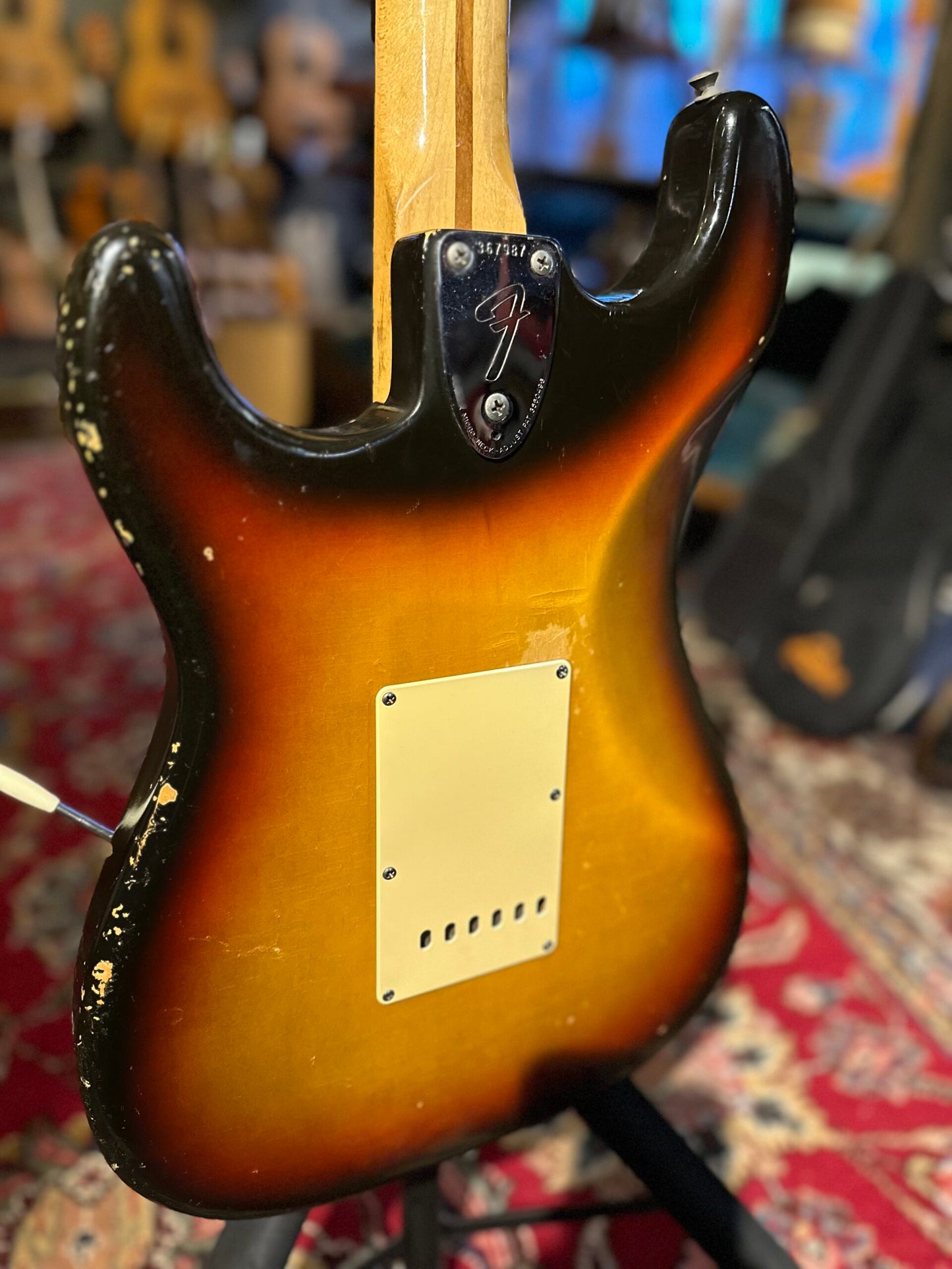 1972 Fender stratocaster sunburst