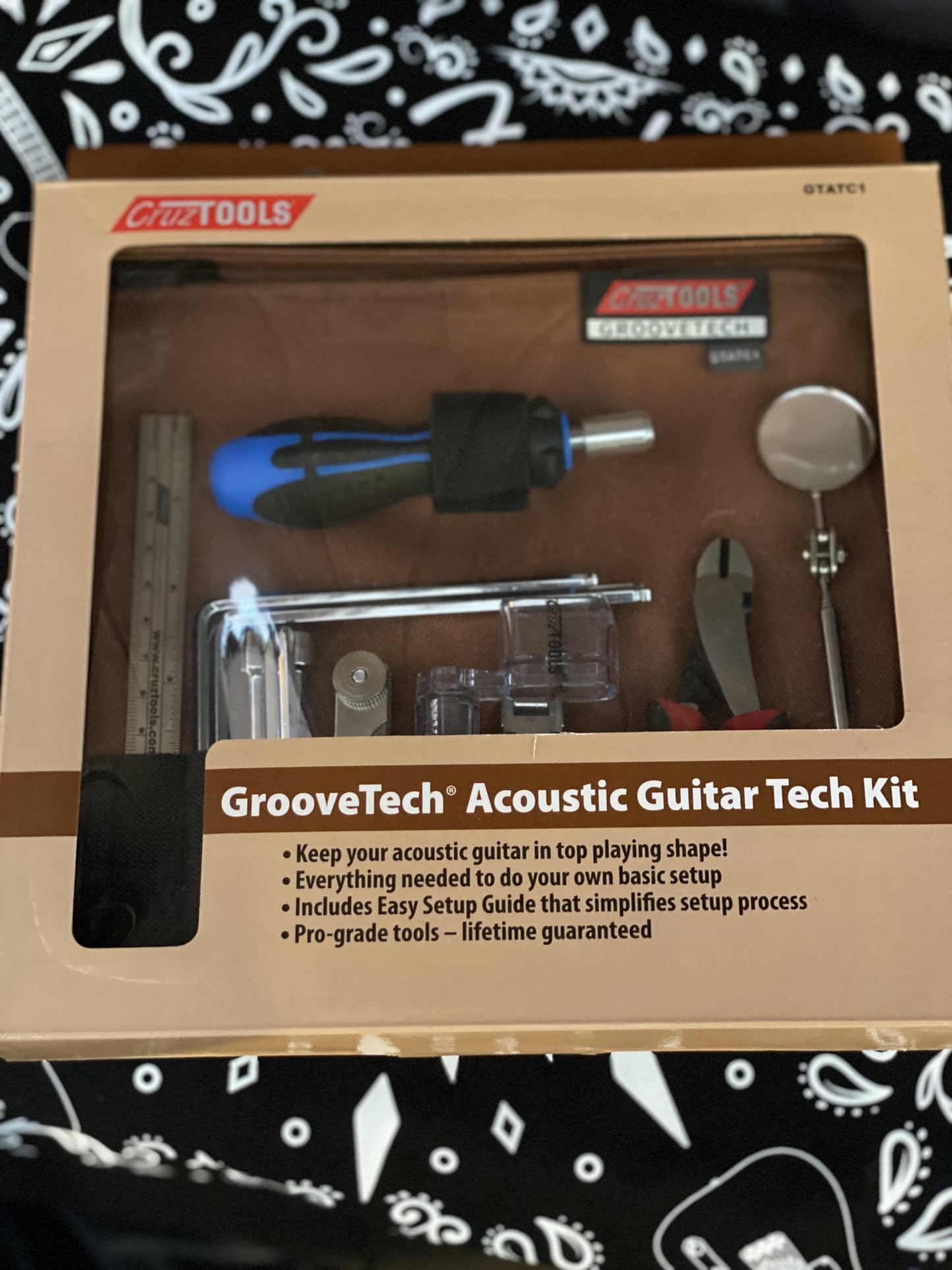 GrooveTech Acoustic Guitar Tech Kit