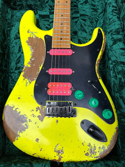 MAYBACH STRADOVARI MASTERBUILD CUSTOM SHOP "GUITARSUMMIT 24" 80'S YELLOW