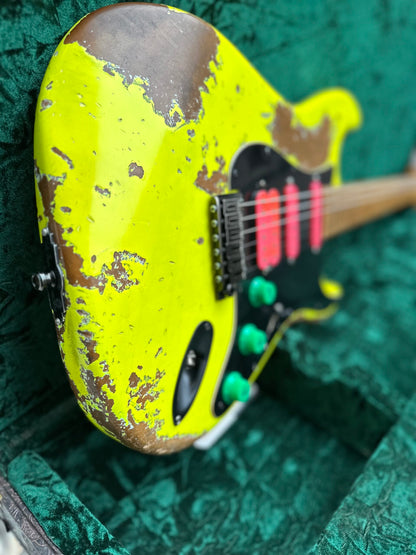 MAYBACH STRADOVARI MASTERBUILD CUSTOM SHOP "GUITARSUMMIT 24" 80'S YELLOW