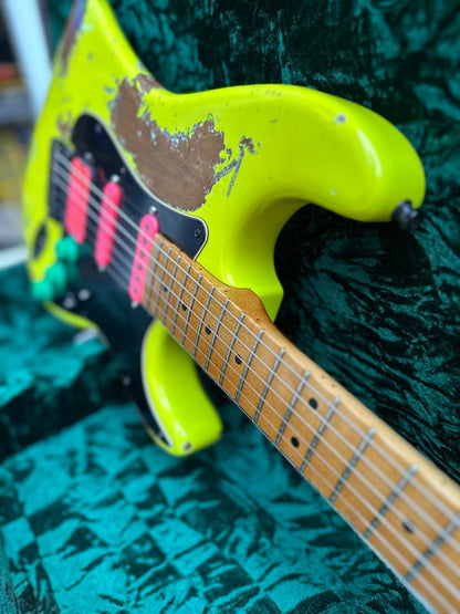 MAYBACH STRADOVARI MASTERBUILD CUSTOM SHOP "GUITARSUMMIT 24" 80'S YELLOW