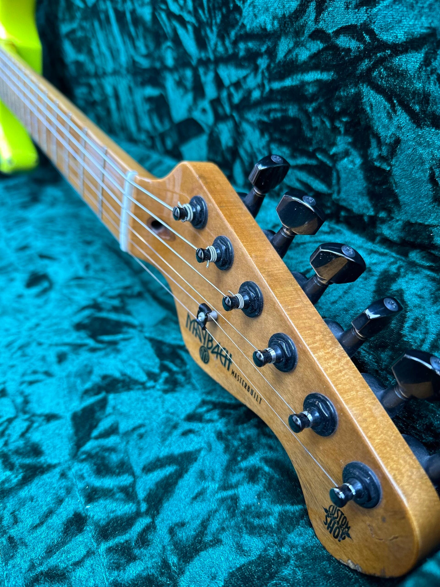 MAYBACH STRADOVARI MASTERBUILD CUSTOM SHOP "GUITARSUMMIT 24" 80'S YELLOW