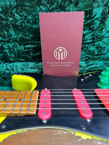 MAYBACH STRADOVARI MASTERBUILD CUSTOM SHOP "GUITARSUMMIT 24" 80'S YELLOW