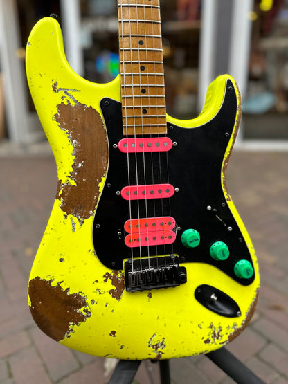 MAYBACH STRADOVARI MASTERBUILD CUSTOM SHOP "GUITARSUMMIT 24" 80'S YELLOW