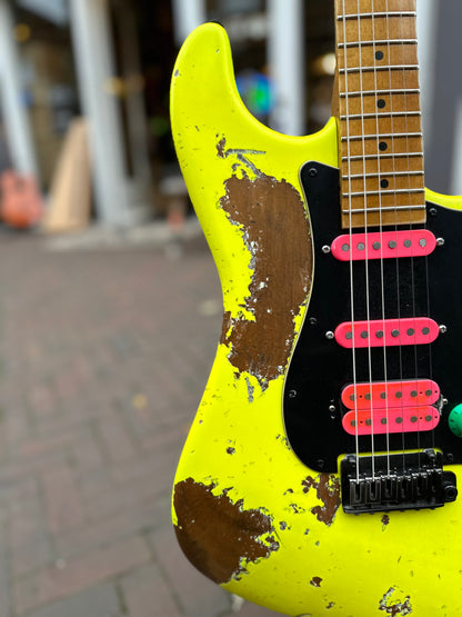 MAYBACH STRADOVARI MASTERBUILD CUSTOM SHOP "GUITARSUMMIT 24" 80'S YELLOW