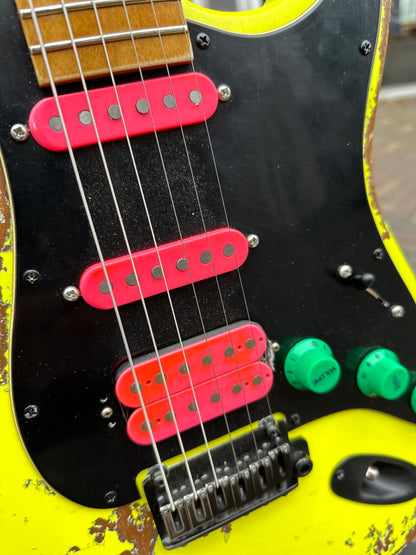 MAYBACH STRADOVARI MASTERBUILD CUSTOM SHOP "GUITARSUMMIT 24" 80'S YELLOW