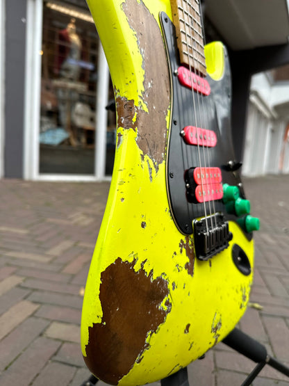 MAYBACH STRADOVARI MASTERBUILD CUSTOM SHOP "GUITARSUMMIT 24" 80'S YELLOW