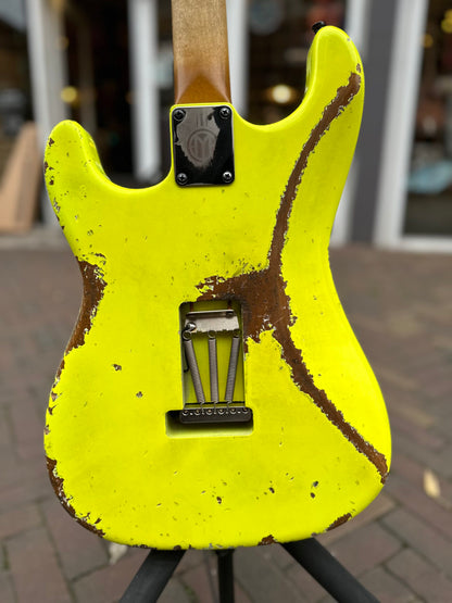 MAYBACH STRADOVARI MASTERBUILD CUSTOM SHOP "GUITARSUMMIT 24" 80'S YELLOW